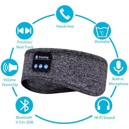 Wireless Bluetooth Sleep Headphones - Comfortable Headband Earphones for Restful Sleep, Running & Yoga
