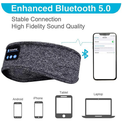 Wireless Bluetooth Sleep Headphones - Comfortable Headband Earphones for Restful Sleep, Running & Yoga